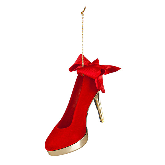 Ornament - High Heel Shoe (Red)