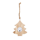 Ornament - Wooden Tree LED