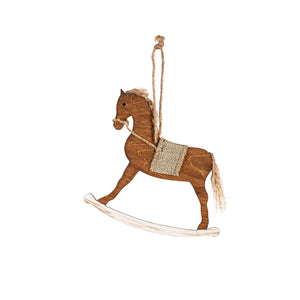 Ornament - Rocking Horse (Brown)