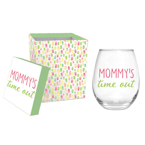 Wine Glass - Mommy's Time Out