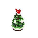 Salt and Pepper Shakers - Christmas Tree with Cardinal