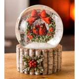 Water Globe - Cardinal and Wreath