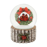 Water Globe - Cardinal and Wreath