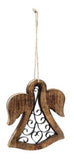Ornament - Wood & Metal Angel