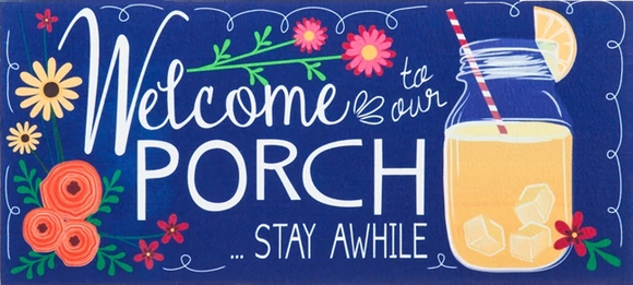 Switch Mat - Welcome to our Porch