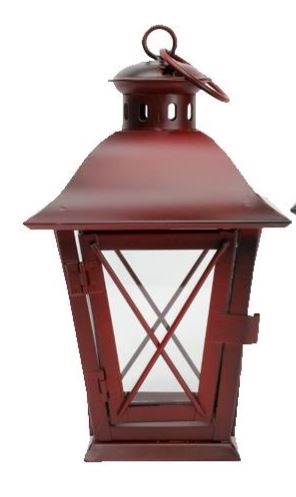 Lantern - Metal Red
