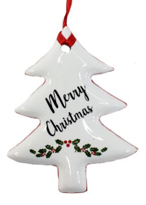 Tree Ornament - Merry Christmas