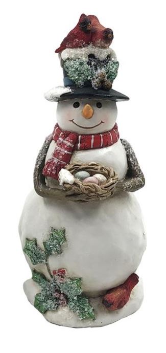 Snowman Decor - Birds Nest