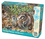 Puzzle - Raccoon Famliy