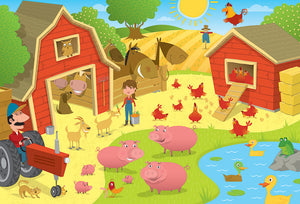 Floor Puzzle - Higgledy Piggledy Farm