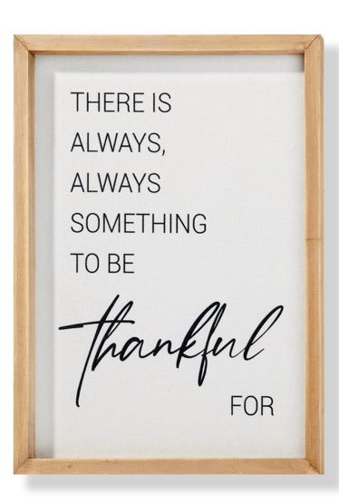 Wall Art - Always Something to Be Thankful For