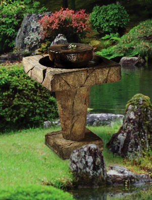 Fountain - Bubbler Stone Edge