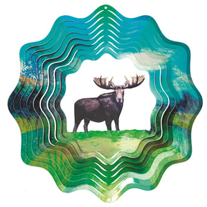 Wind Spinner - Moose (Large)