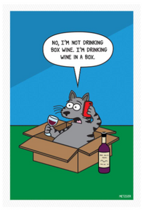 Birthday Card - Box Wine