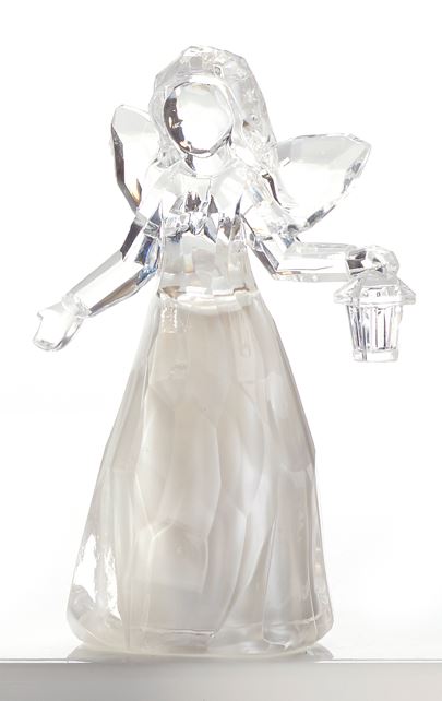 Angel Ornament - LED Holding Lantern