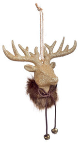 Ornament - Deer Head (Gold)