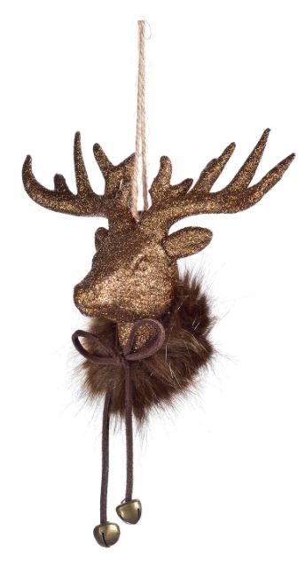 Ornament - Deer Head (Brown)