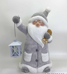 Santa Decor with Lantern