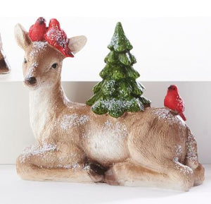 Deer Decor - Sitting with Birds