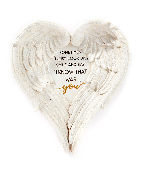 Wall Plaque - Angel Wings