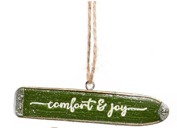 Ornament - Ski Comfort & Joy