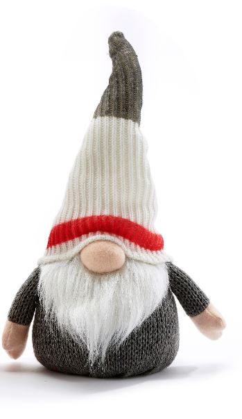 Ornament - Gnome Plush (Grey Shirt)