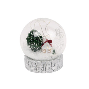 Snow Globe - House with Snow LED