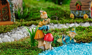 Fairy Gardening - Pixie Fishing