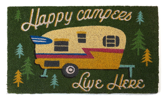 Mat - Happy Camper Coir