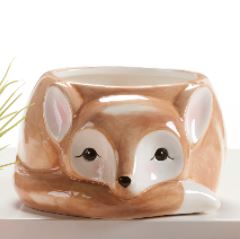 Ceramic Planter - Fox