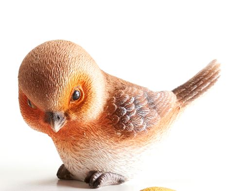 Bird Decor - Orange