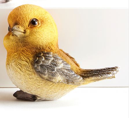 Bird Decor - Yellow