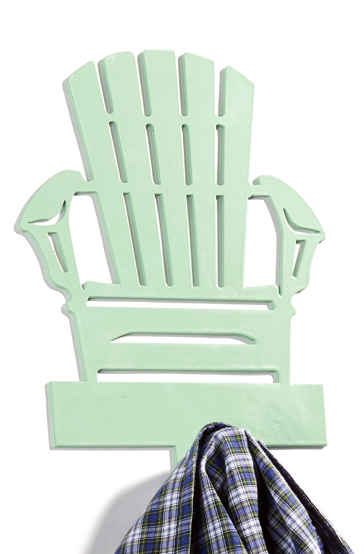 Wall Hook - Adirondack Chair Mint