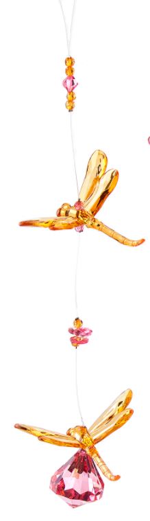 Hanging Dragonfly - Orange