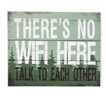 Wall Sign - No Wifi Here
