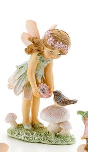 Fairy Decor - Bird & Mushroom