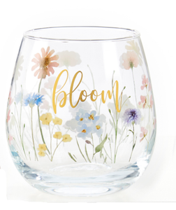 Stemless Wine Glass - Bloom