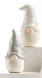 Salt & Pepper Shakers - Gnome Stoneware (Upright Pattern)