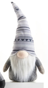 Gnome - Sitting (Grey Hat)