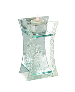 Candle Holder - Glass Angel