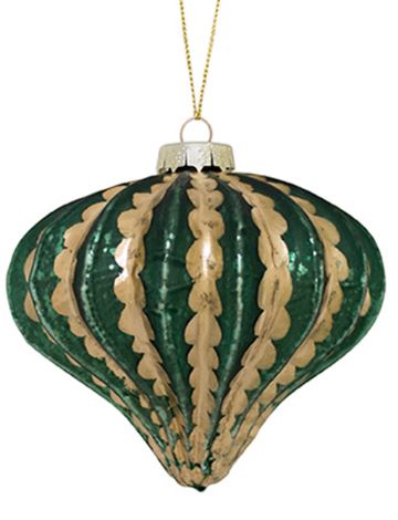 Ornament - Green/Gold 5