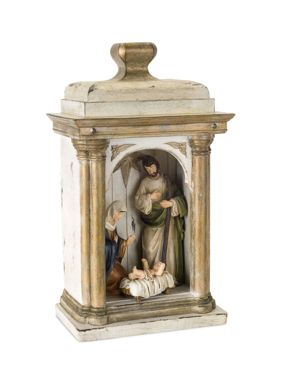 Holy Family in Arch Decor