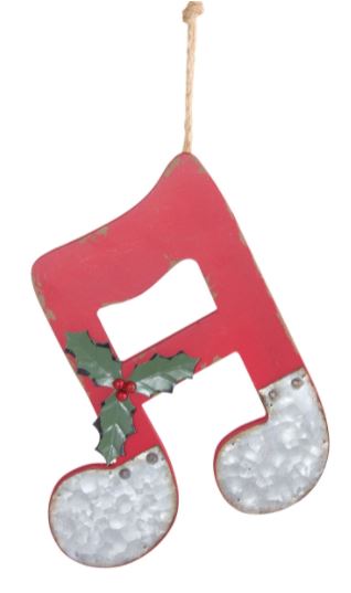 Ornament - Music Note (Double)