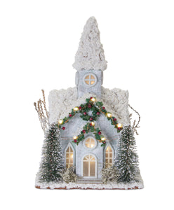 Christmas Village House Church - LED