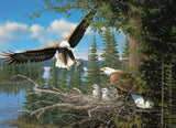 Puzzle - Nesting Eagles
