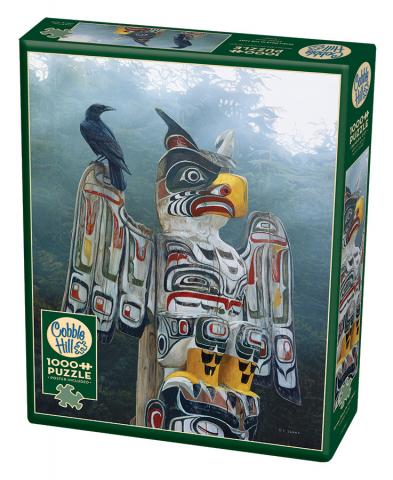 Puzzle - Totem Pole in the Mist