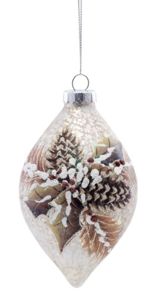Ornament - Pinecone (Long)