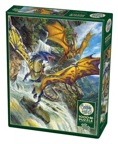 Puzzle - Waterfall Dragons