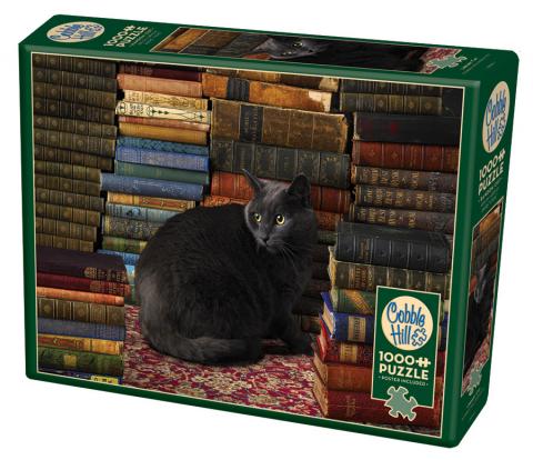Puzzle - Library Cat