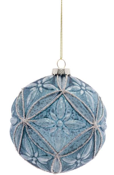 Ornament - Blue Ball (Round)